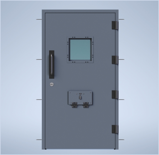 High security detention doors